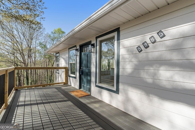 5985 Lakeside Ct, Gainesville, GA 30506 - view of deck