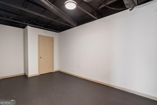 5985 Lakeside Ct, Gainesville, GA 30506 - finished basement with baseboards