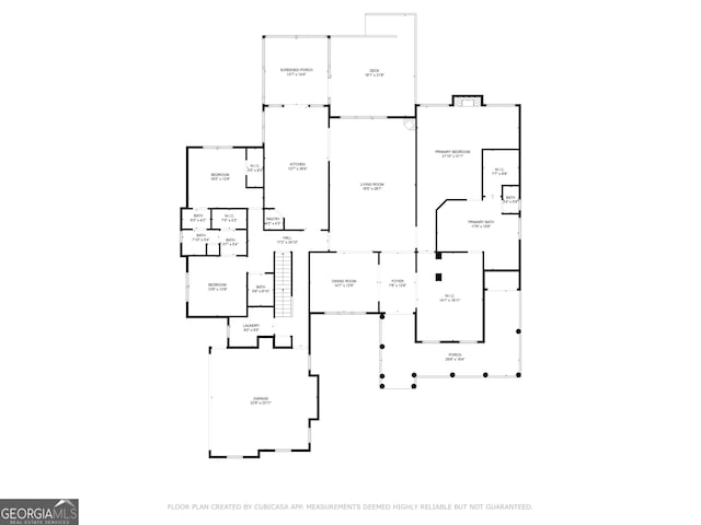 1348 Ewing Creek Dr, Dacula, GA 30019 - view of home floor plan