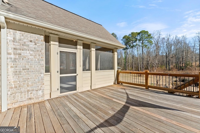 1348 Ewing Creek Dr, Dacula, GA 30019 - view of wooden terrace