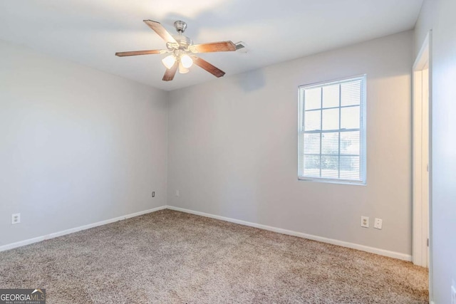 4821 Mainstreet Valley Trce, Stone Mountain, GA 30088 - unfurnished room featuring carpet floors and ceiling fan