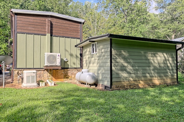 exterior space featuring ac unit