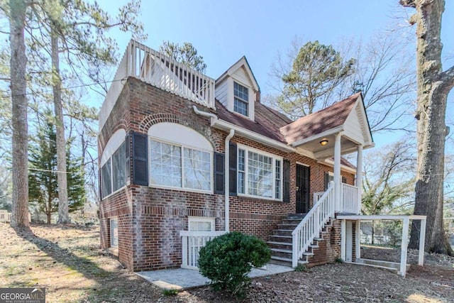238 Howell Dr SW, Atlanta, GA 30331 - view of front of house with brick siding and stairs