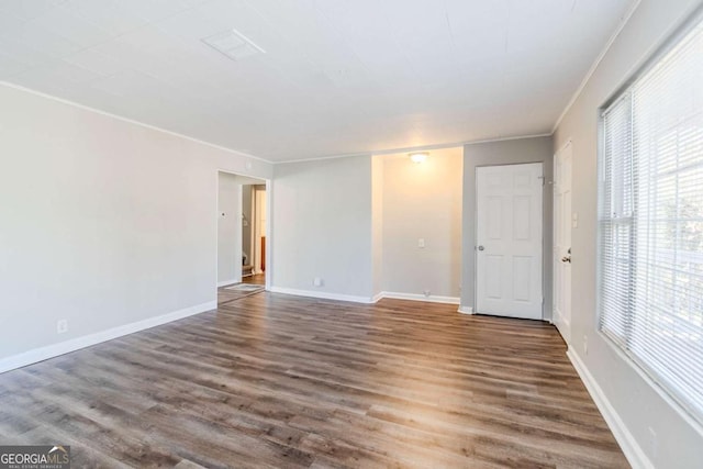 238 Howell Dr SW, Atlanta, GA 30331 - unfurnished room with healthy amount of natural light, wood finished floors, and ornamental molding