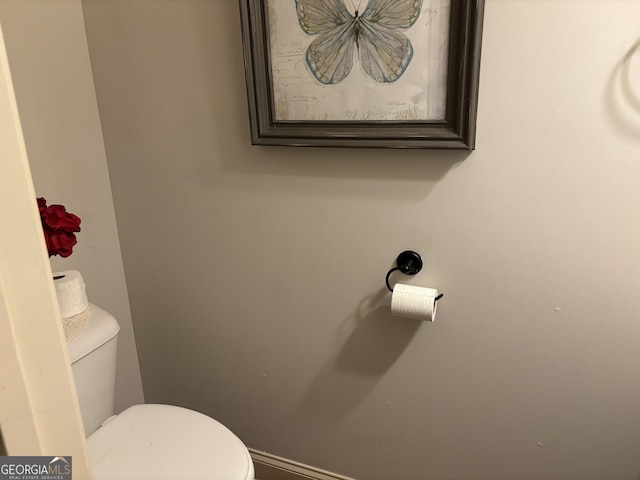 bathroom with toilet