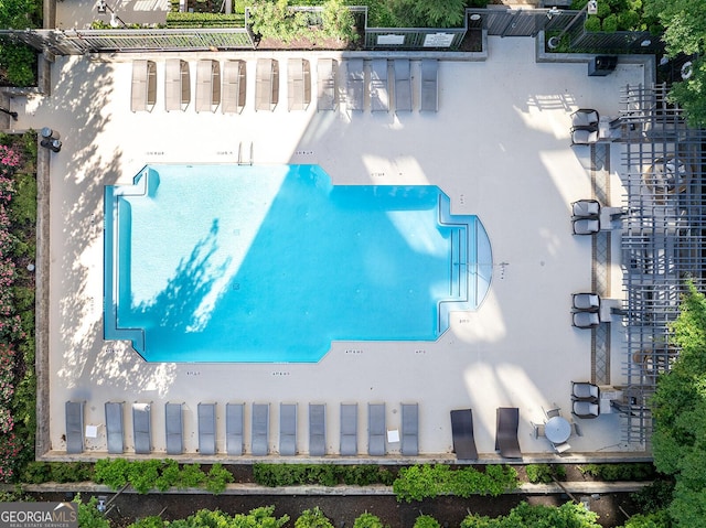 3445 Stratford Rd NE Unit 1605, Atlanta, GA 30326 - view of subject property featuring a pool area