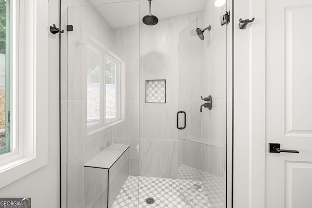 6564 Bermuda Ln, Flowery Branch, GA 30542 - bathroom featuring a stall shower
