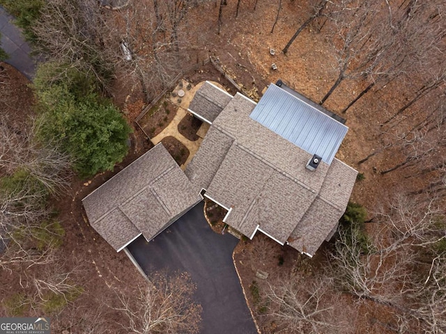 132 Sanderlin Mountain Dr S, Big Canoe, GA 30143 - aerial view of property and surrounding area