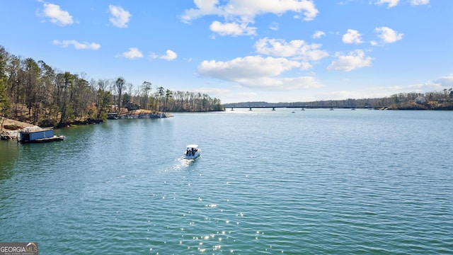 property view of water