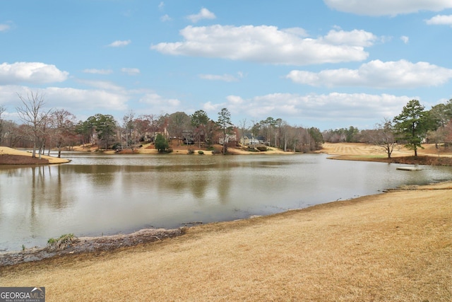 property view of water