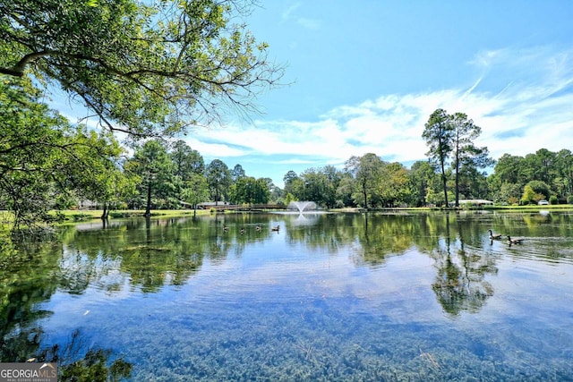 property view of water