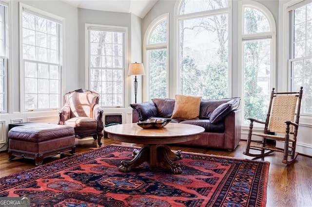 sunroom / solarium with plenty of natural light