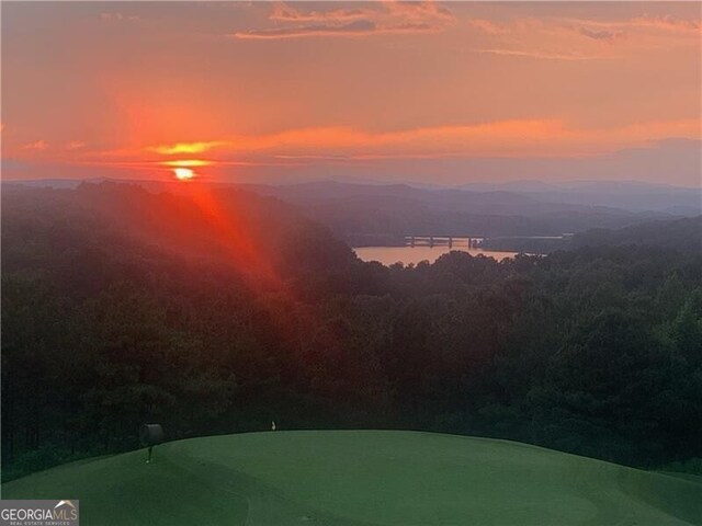 81 Lookout Pt, Toccoa, GA 30577 - exterior space with a mountain view