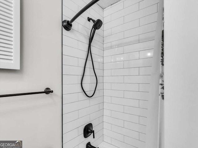 bathroom with  shower combination