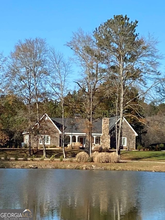 property view of water