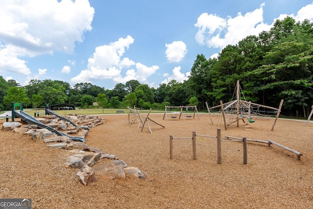 view of community play area