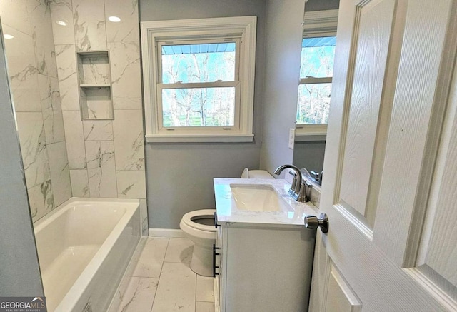 730 Keys Ferry Rd, Jackson, GA 30233 - full bath featuring vanity and shower / washtub combination
