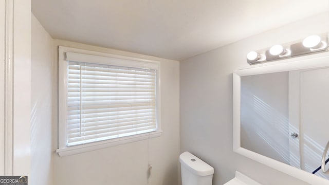 bathroom with toilet