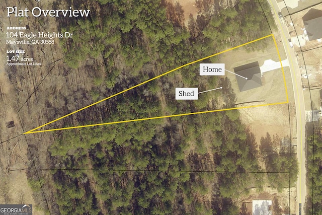 104 Eagle Heights Dr, Maysville, GA 30558 - map