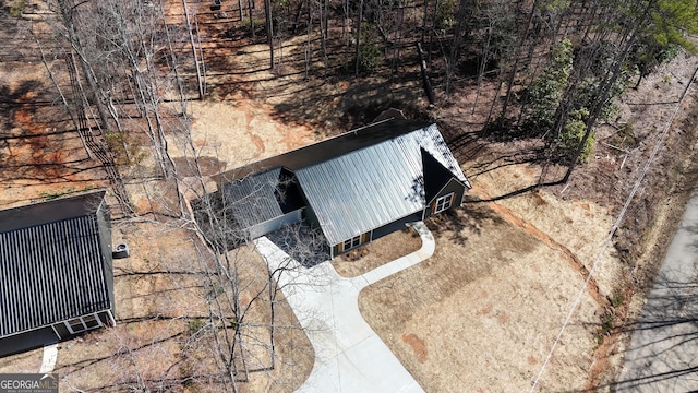 drone / aerial view