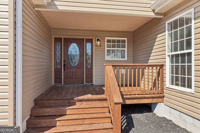 view of property entrance