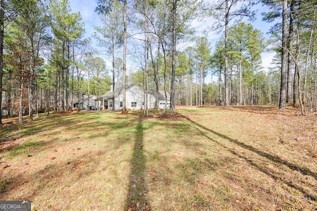 1312 Mcgarity Rd, Temple, GA 30179 - view of green lawn featuring a view of trees