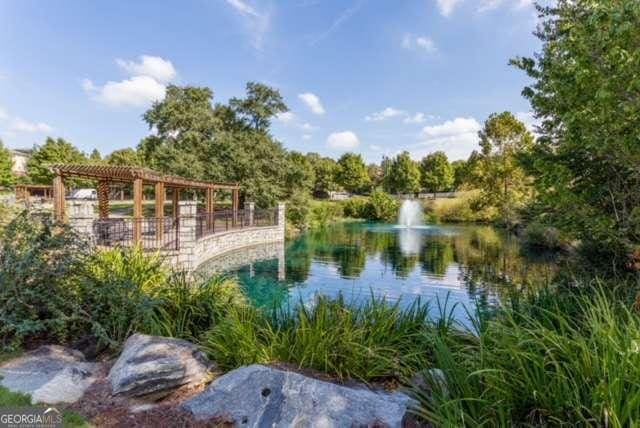 view of water feature