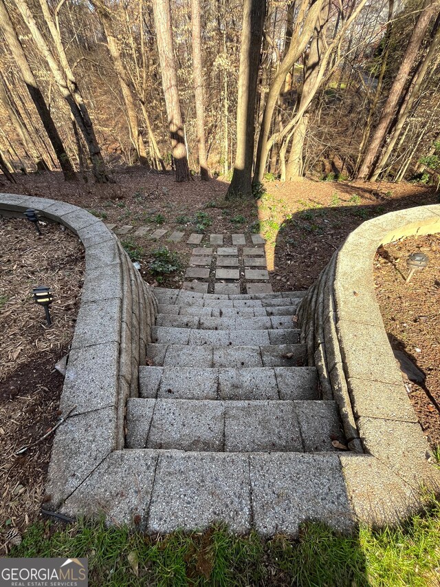view of staircase