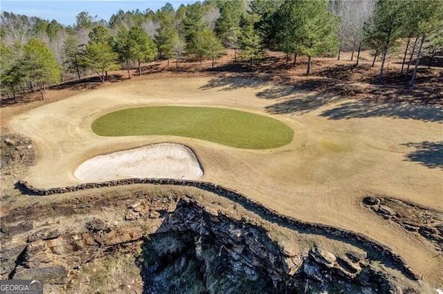 view of property's community featuring golf course view