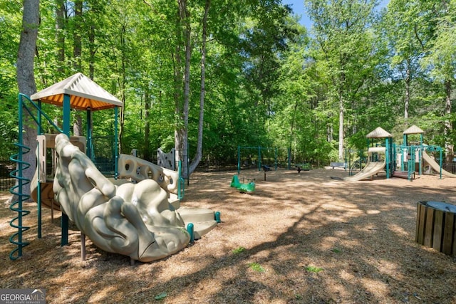 view of community play area