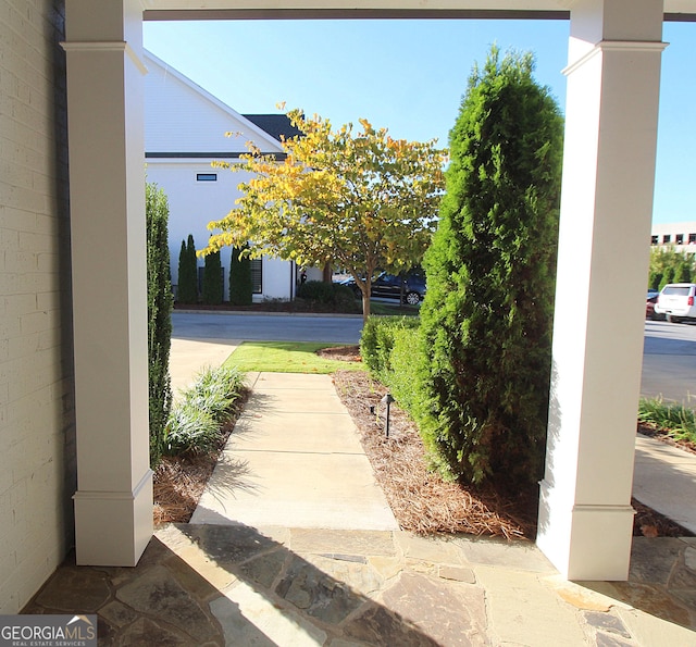 view of patio