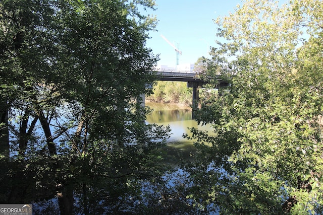 view of water feature