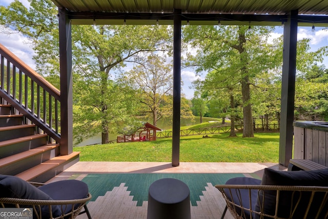 1650 Loving Rd, Morganton, GA 30560 - exterior space featuring stairway
