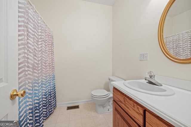902 Grove Level Rd, Maysville, GA 30558 - bathroom featuring vanity and tile patterned floors