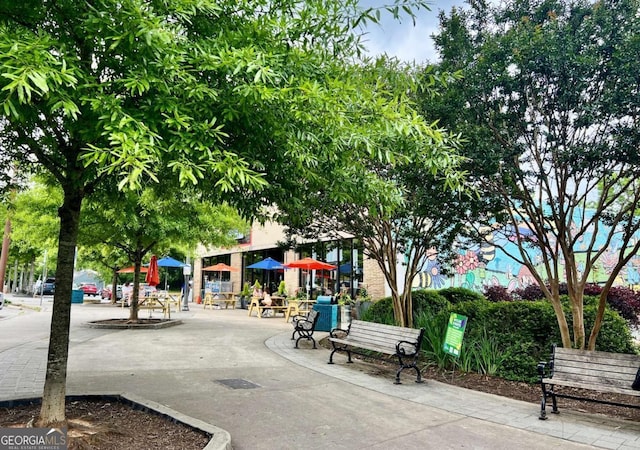 view of property's community