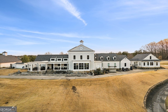 view of rear view of property