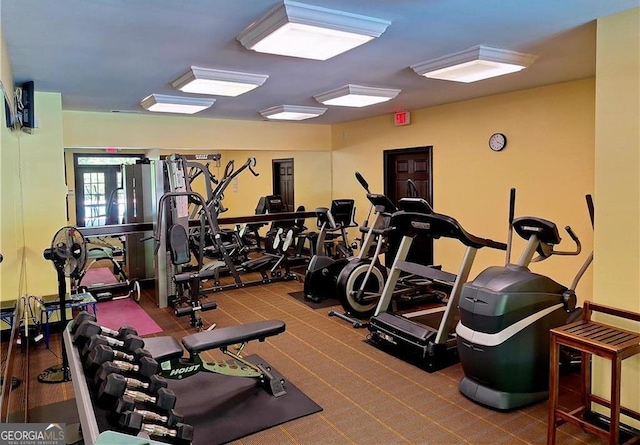 1910 Cedar Glenn Unit 4401, Atlanta, GA 30339 - view of exercise room
