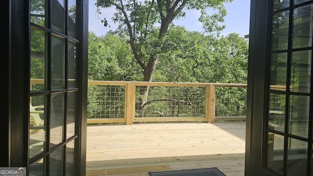 62 Crooked Branch Dr, Clayton, GA 30525 - view of deck