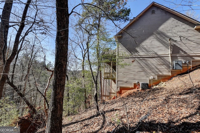 62 Crooked Branch Dr, Clayton, GA 30525 - view of side of property featuring central air condition unit