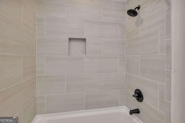 full bathroom with shower / bathtub combination