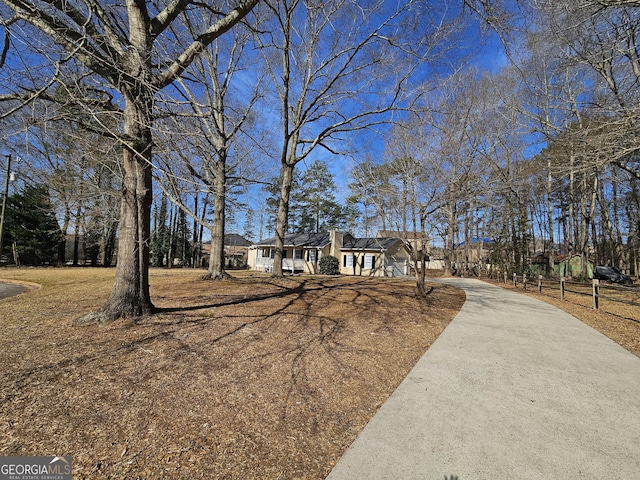 view of front of house