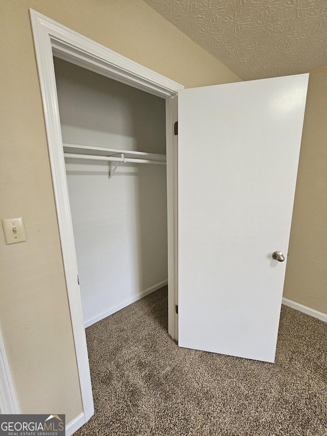 view of closet