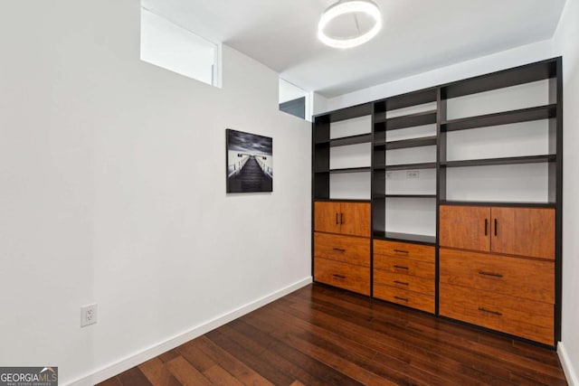 3325 Piedmont Rd NE Unit 1504, Atlanta, GA 30305 - interior space with dark wood-style floors and baseboards