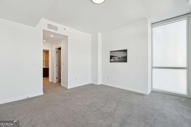 3325 Piedmont Rd NE Unit 1504, Atlanta, GA 30305 - carpeted spare room featuring recessed lighting, visible vents, and baseboards