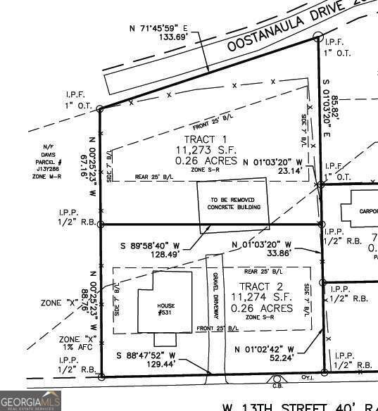 531 W 13th St NE, Rome GA, 30165 land for sale