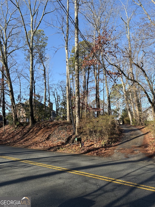 view of road