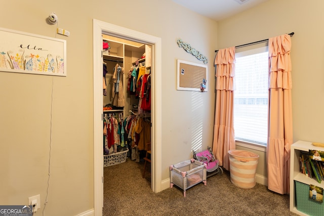 view of closet