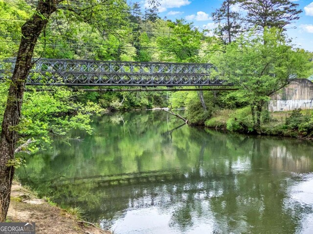 property view of water