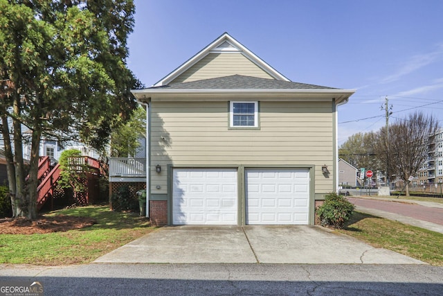 484 Martin St SE, Atlanta, GA 30312 - exterior space featuring concrete driveway and a garage