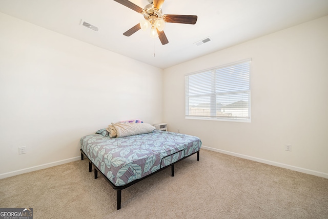 2030 Vidalia Ct, Dacula, GA 30019 - bedroom featuring baseboards, carpet floors, and ceiling fan